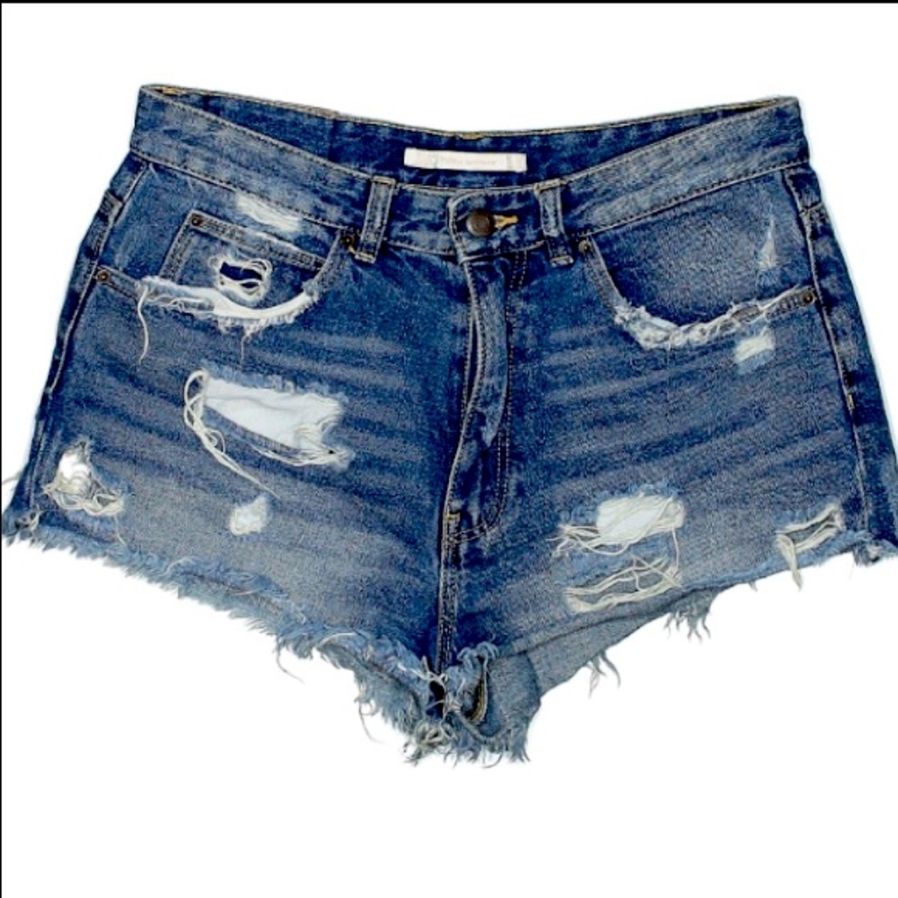 Zara Denim Shorts Trafaluc By Zara